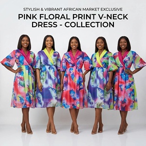 Vente en gros à bas prix – Nouvelle collection 2026 : <span class=keywords><strong>Robe</strong></span> imprimée africaine <span class=keywords><strong>grande</strong></span> <span class=keywords><strong>taille</strong></span> pour femme, idéale pour le bureau - Product Image 6