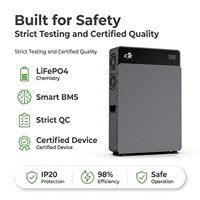 Système de stockage solaire hybride tout-en-un CFE Powerstream 8 4kW 8kWh Batterie PV 6.2kW Entrée LiFePO4 ESS pour appareils électroménagers