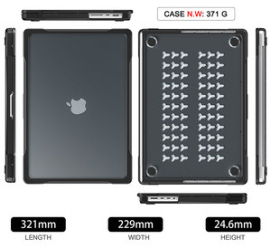 <span class=keywords><strong>Custodia</strong></span> M1 A2442 2023 <span class=keywords><strong>Custodia</strong></span> M2 A2779 Cover Nera per Laptop <span class=keywords><strong>MacBook</strong></span> <span class=keywords><strong>Pro</strong></span> <span class=keywords><strong>14</strong></span> - Product Image 3