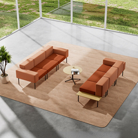 Canapé modulaire multi-modules pour hall d'accueil commercial, banquette modulaire pour salle d'attente