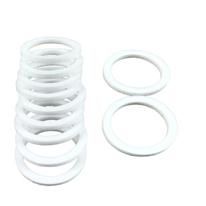 <b>Ring</b> Shaped Filter Cotton Pads 4mm <b>Thick</b> For Water Filtration Liquid Filter PP Non Woven Material - Product Image 1