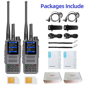 BinQi BQ-889AハンドヘルドVHF POCラジオ4G LTE長距離トランシーバー<span class=keywords><strong>SOS</strong></span>ポジショニングLinux OS 5000KM GPSインターホン - Product Image 3