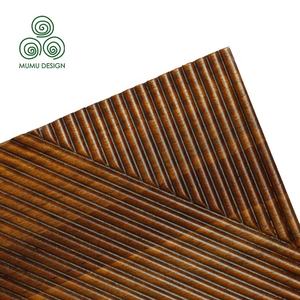 MUMU קישוט לוח מודרני וילה חיפוי סיטונאי פסיס וינטג לכה עץ קיר פנל - Product Image 1