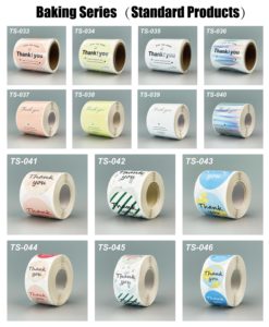 Vòng 1.5 inch (38mm) /1 inch (25mm) Cảm ơn bạn đã hỗ trợ nhãn dán doanh nghiệp nhỏ của tôi (tiêu chuẩn hoặc tùy chỉnh) - Product Image 4