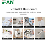 IFAN Bidets de salle de bain de haute qualité, douchette à main, douchette hygiénique pour toilettes, ensemble de douche