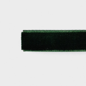 Pita Beludru Hanfan Lebar 1cm, Satu Sisi Berumbai, Embos, Buatan Tangan untuk Dekorasi Pohon Natal - Product Image 5