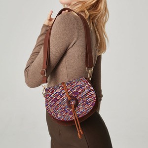 2025 mô hình cổ điển phong cách Jacquard dệt kim của phụ nữ mini Vai Túi-sang trọng buổi tối mặc Túi - Product Image 3