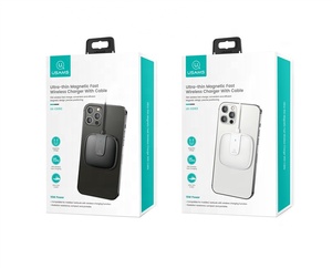 USAMS 2020 magnético 7,5 w 10w <span class=keywords><strong>Pad</strong></span> cargador inalámbrico rápidamente de carga inalámbrica cargador 15w para iPhone - Product Image 6