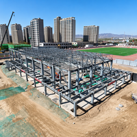 Estructura de Acero Prefabricada Q355B para Proyecto de Gimnasio Escolar EPC Llave en Mano