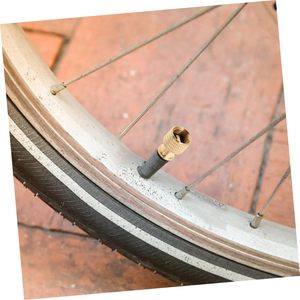 Adattatore Presta Hengtu in Rame per Bici Americane e Francesi, <span class=keywords><strong>Accessori</strong></span> per Pompa Bici, Conversione Efficiente per Bici da Strada, Mountain Bike e Ibride - Product Image 2