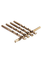 Forets hélicoïdaux HSS au cobalt à queue droite pour acier, aluminium, bois, plastique, usage domestique et industriel