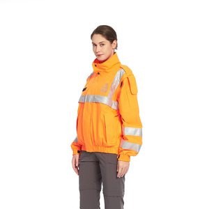 Vêtements de <span class=keywords><strong>travail</strong></span> haute visibilité femmes ingénieur veste de <span class=keywords><strong>travail</strong></span> uniformes route vêtements de sécurité réfléchissants - Product Image 2