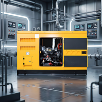 Groupe électrogène diesel silencieux 10KW 20kW 40kW, générateur d'énergie de secours, alternateur sans balais, générateur diesel pour hôpital et hôtel