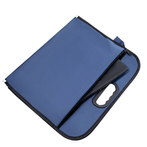 Tùy Chỉnh In Không Thấm Nước Dây Kéo Vải A4 Tài Liệu Chủ Oxford Du Lịch Tập Tin/Thư Mục Túi Xách Chống Cháy Hội Nghị Túi Mô Hình - Product Image 4