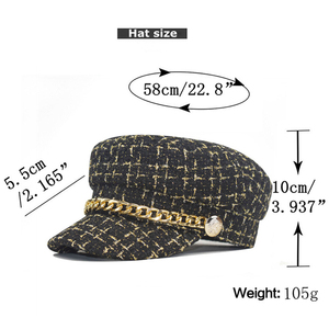 Bérets et casquettes Y2K pour femmes et jeunes filles – Style Baker Boy à visière - Product Image 6