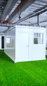 Maison pliable portable, peu coûteuse, robuste et durable, adaptée à un logement temporaire. - Product Image 5
