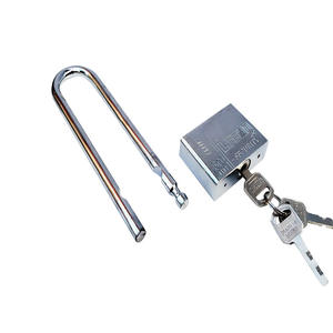 Antivol de vélo extra-long en acier inoxydable imitation avec poignée longue et tête, verrou avant étanche et serrure de cabinet - Product Image 4