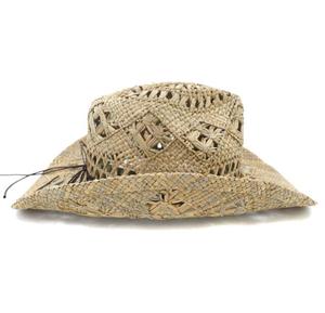 Summer Sunshade Holiday Western Paper <b>Straw</b> <b>Hats</b> Handmade Jazzy Cowboy <b>Hat</b> Made in Mexician - Product Image 3