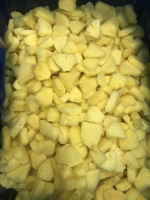 Iqf Bevroren Ananas Dobbelstenen Premium Kwaliteit Versheid Geconserveerd Fruit Voor Gezond Snacken En Koken Bevroren Fruit