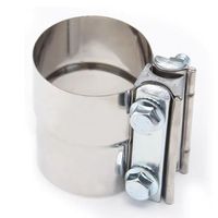 Collier de serrage universel en acier inoxydable T304 résistant aux hautes températures, type U d'échappement pour tailles 2 "2.5" 3 ".