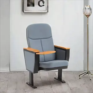 Asientos Modernos de Tela para Auditorio con Tablero Extraíble para Salas de Conferencias, Teatros, Escuelas, Iglesias, Cines y Escenarios - Product Image 2