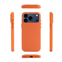 Funda Mate Antihuellas para Teléfono, Protección Contra Caídas, Cubierta Protectora Delgada con Bisel Elevado para la Cámara, para iPhone 17 Pro Max