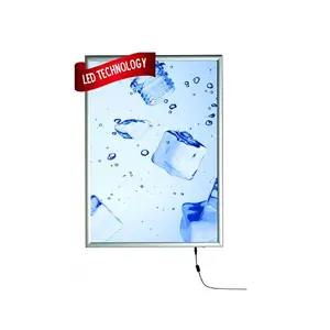 Wholesale LED Menu Display Light Box Shop For Restaurants H60*W80cm  Overhead Aluminum Frame Poster Board From Berg555, $386.69