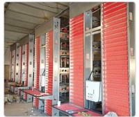 Cage à poulets empilable de type H, entièrement automatique, galvanisée à chaud, équipement d'élevage avicole, collecte des œufs