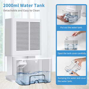 Déshumidificateur moins cher de capteur salle de bain Déshumidificateur grand déshumidificateur moins cher - Product Image 2