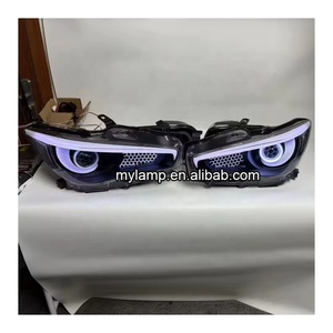 Faro Delantero LED RGB Personalizado con Diseño de Turbina Halo Demon Angry Eye para Infiniti Q50 Sedán, Años 2014-2023 - Product Image 4