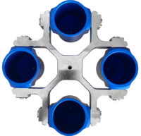 Centrifugeuse de table à basse vitesse OJIMU LXJ-280B en acier inoxydable avec rotor horizontal oscillant, capacité maximale de 1000 ml, pour semence bovine et équine