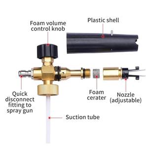 Máy rửa xe áp lực cao rửa súng bọt máy bay phản lực chai có thể điều chỉnh tuyết bọt <span class=keywords><strong>Lance</strong></span> với vòi phun cho nhà xe rửa - Product Image 4