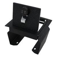 Kit d'accessoires pour console Toyota Hilux 2016-2024 Coffre-fort électronique Clavier Verrouillage Pistolet Stockage Coffre-fort Véhicule Intérieur Solution de stockage