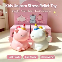 Jouet licorne géant à presser, très populaire, doux, mignon, en forme de dessin animé, à récupération lente, anti-stress, en boîte