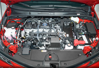Corolla Hybride 1.8L E-CVT GL-i Édition Elite 2019 d'occasion, très demandée, conduite à gauche, pneus R15, sièges en tissu foncé