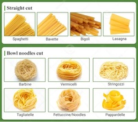 Ligne de production de pâtes de macaroni en acier inoxydable, processus d'extrudeuse de nouilles, usine de fabrication de machines italiennes