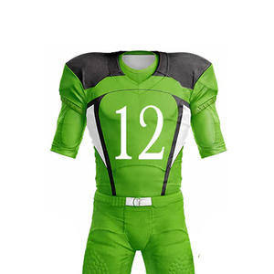 Uniforme de Fútbol Americano Personalizado de Fábrica, Precio Bajo, MOQ Bajo, Unisex, Corto, Transpirable, Ecológico, Personalizado para Equipos - Product Image 4