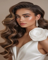Pelucas de Cabello Virgen Europeo 100% con Base de Seda y Cierre de Encaje, sin Pegamento, para Mechas Rubias Ceniza, Nudos Invisibles, Kosher
