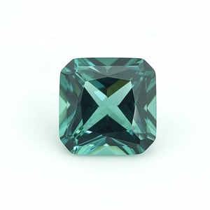 Offre Spéciale Hydro Poire 10*10mm synthétique Lâche Émeraude Pierres Précieuses Pour bijoux - Product Image 1