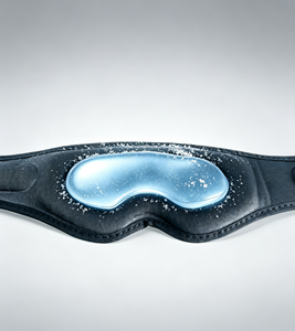 Masseur oculaire chauffant et rafraîchissant, rechargeable, doux et respirant, design portable, soulage la fatigue oculaire - Product Image 2
