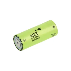 LithiumWerks LiFePO4 26650 Battery 3,3V / 2500mAh LITHIUM-ION 26650 POWER CELLS A123