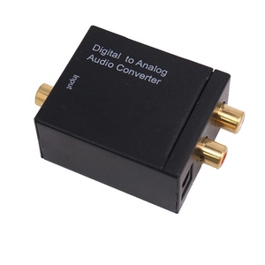Convertidor de señal de audio de fibra óptica Divisor de audio analógico <span class=keywords><strong>digital</strong></span> Entradas coaxiales Salida RCA para convertidor extractor HDMI SPDIF - Product Image 1