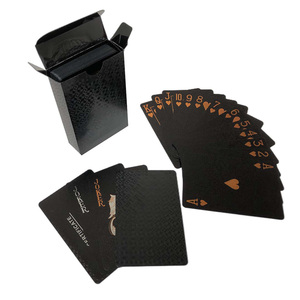 Cartes à jouer <span class=keywords><strong>en</strong></span> or <span class=keywords><strong>en</strong></span> gros, cartes à jouer plaquées or, cartes à jouer <span class=keywords><strong>en</strong></span> PVC avec feuille d'or <span class=keywords><strong>dollar</strong></span> <span class=keywords><strong>euro</strong></span> - Product Image 4
