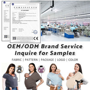 Fasce Porta Bebè Personalizzate dalla Fabbrica per Neonati e Bambini Piccoli, Marsupio a Fascia Indossabile Plus Size per Neonati da Esterno - Product Image 5