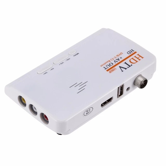 DVB-T DVB-T2 Digital HD Tv Receiver Set Top Box TV Tuner 1080p Support Tv Receiver