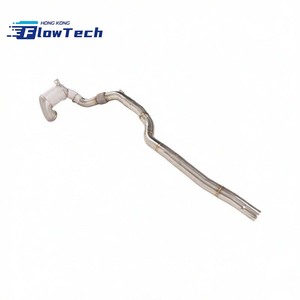 ท่อลงสแตนเลส T304 แบบไหลสูงสำหรับรถยนต์ Volkswagen Tiguan L 2.0T พร้อมแผ่นกันความร้อน – ท่อไอเสียสมรรถนะสูงแบบยึดติดโดยตรง - Product Image 5
