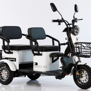 Tricycle électrique sans balais, nouvelle arrivée, 500 W, tricycle électrique sans balais EEC, scooter électrique, tricycle électrique solaire - Product Image 3