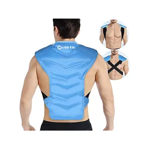 Hot selling products big gel ice pack compress hot and cold gel ice pack heat pad reusable for shoulder pain
