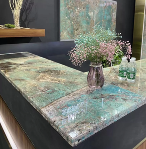 Đá tự nhiên đánh bóng Ngọc Lục Bảo màu xanh lá cây <span class=keywords><strong>Onyx</strong></span> tấm đá cẩm thạch cho trang trí nội thất tường và gạch lát sàn - Product Image 5