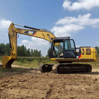 Utilisé pour Cat Excavatrices d'occasion pour CAT 336D 320GC Machinerie Lourde 36 tonnes Hydraulic Crawler Backhoe 20ton Engine